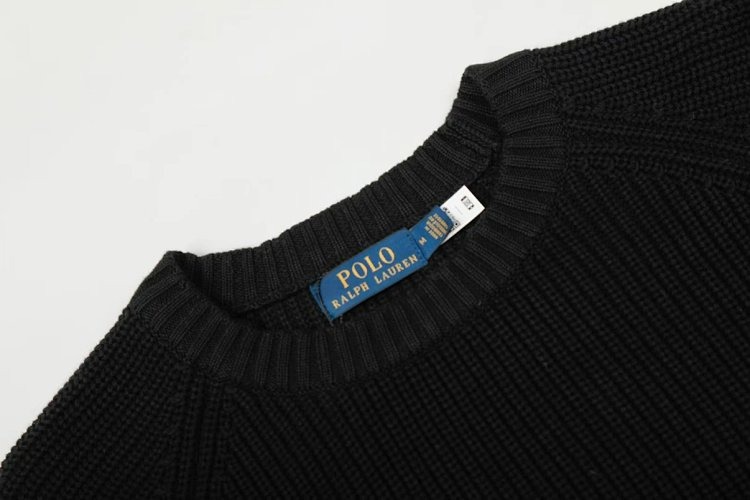 Ralph Lauren New Round Neck Embroidered Knitted Sweater