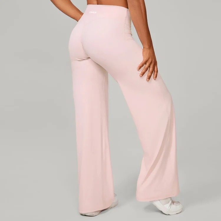 Oner Active Straight, Loose and Soft Oner Running Pilates Fitness Straight High-waisted Trousers Yoga Wide-leg Pants