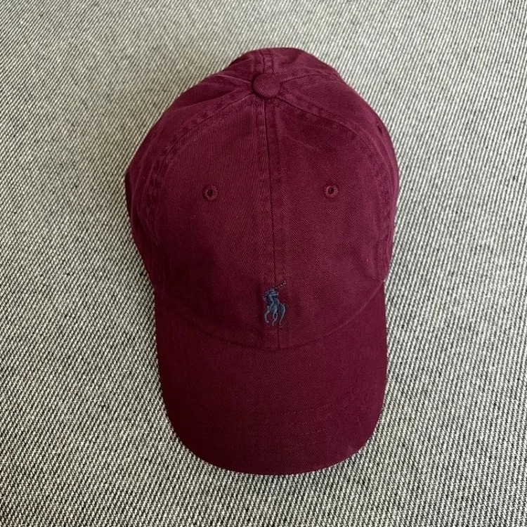 Foreign trade Ralph Lauren raff hat baseball cap men and women peaked cap polo sports pony logo embroidery couple baseball cap