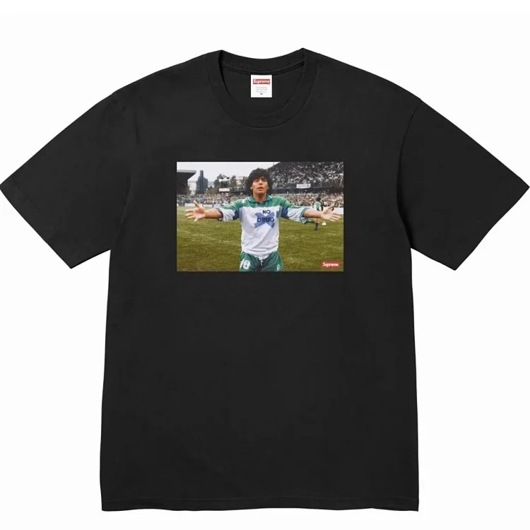 Pure cotton letter short-sleeved tee men's and women's classic printed T-shirts, loose and casual