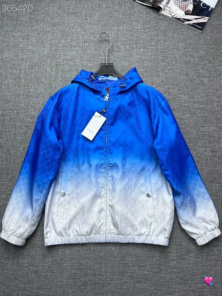 GUCCI 2026 new men's fashionable casual hooded Jacket