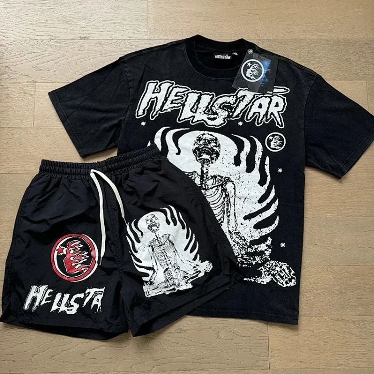 2024 American Wear Loose Washed Short-sleeved T-shirt Tee