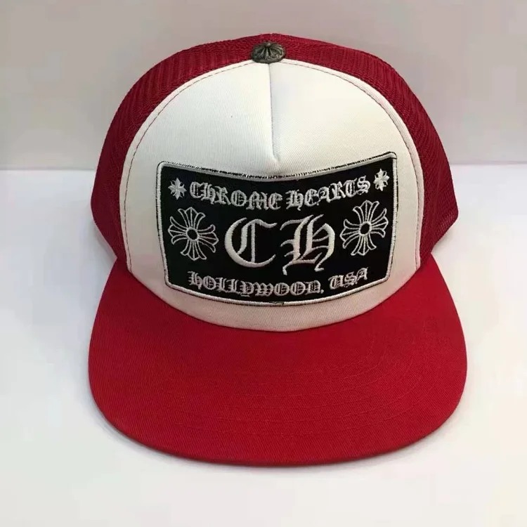 CH hat Sanskrit embroidered peaked cap couple style