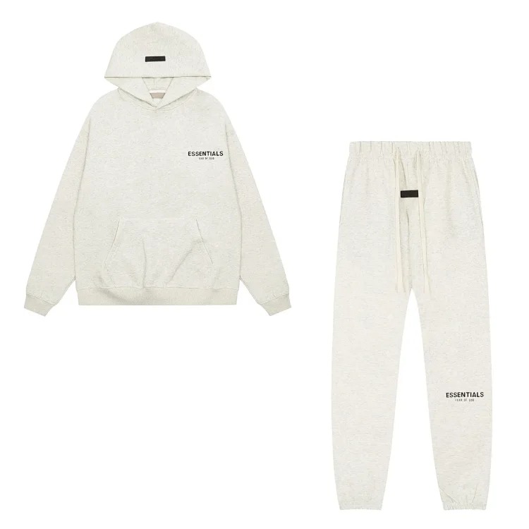 Hooded sweatshirt with black letter flocking