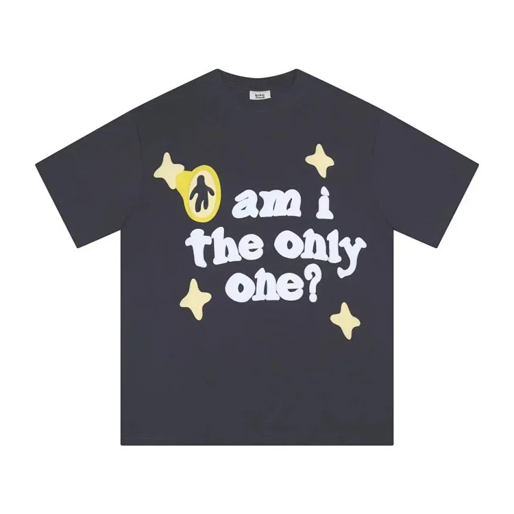BROKEN PLANET Broken Planet American Foam Short-sleeved Loose Versatile T-shirt