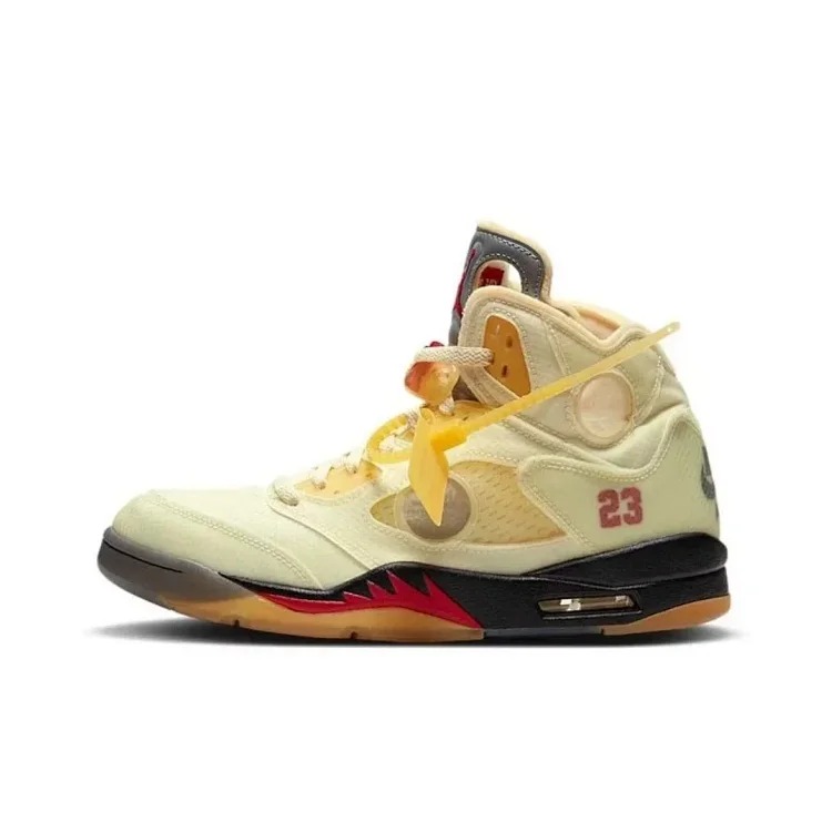 AJ5 OW joint basketball shoes