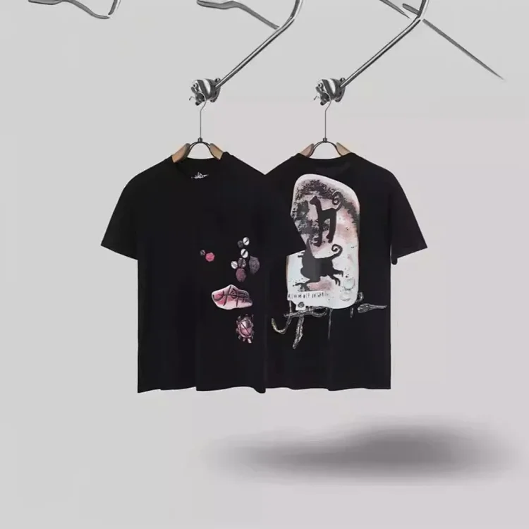 2024 new Travis Scott Cactus Jack Utopia joint model Stone Tengu short-sleeved T-shirt