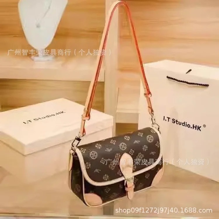 Louis Vuitton Bag Baguette Baguette Old Flower Bag Tote Women's Bag Bucket Pillow Crossbody Bag
