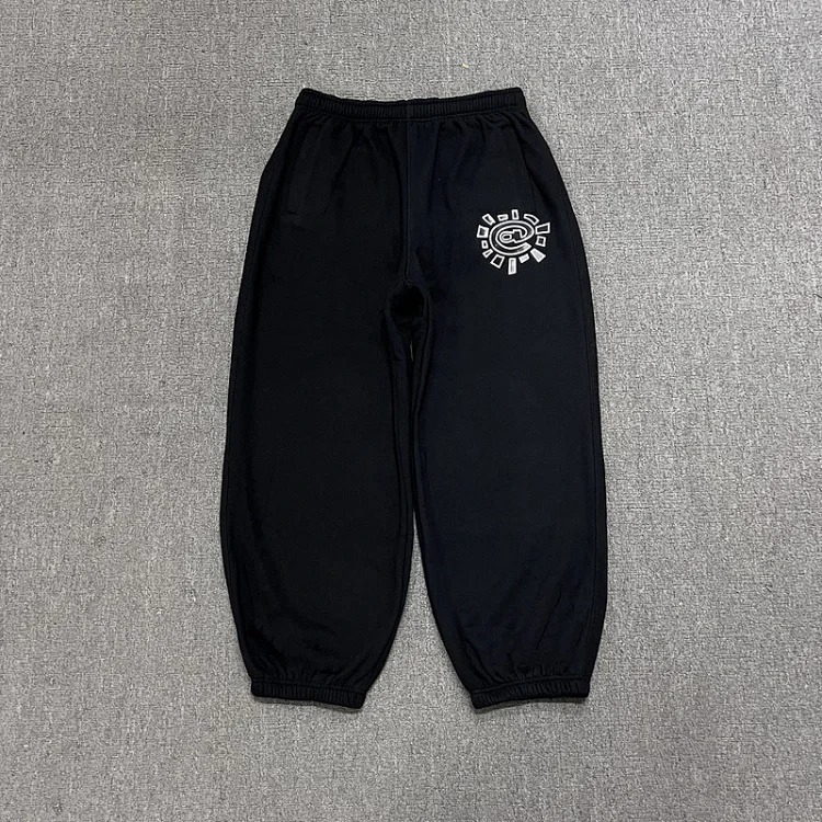 Sun roll plus velvet sweatshirt and sweatpants suit sweatshirt pants sports trousers