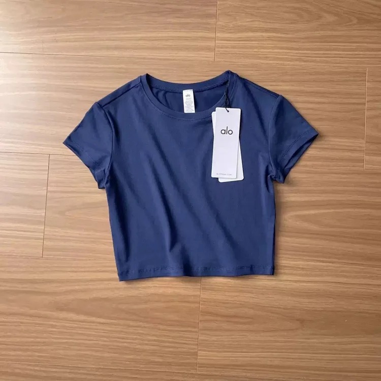 Sports Training Yoga Right Shoulder Short-sleeved T-shirt