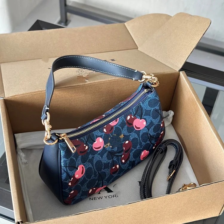 Louis Vuitton Bags Versatile High Bag Mahjong Women's Handbag Underarm Fashionable Crossbody Version Crescent Old