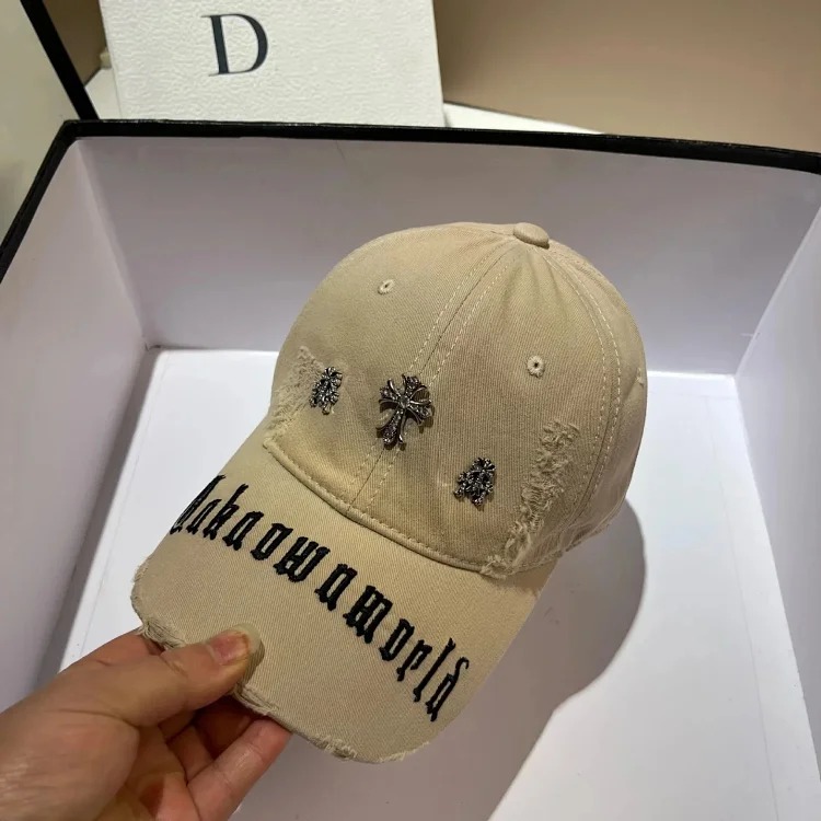 Personalized washed hole duck baseball cap