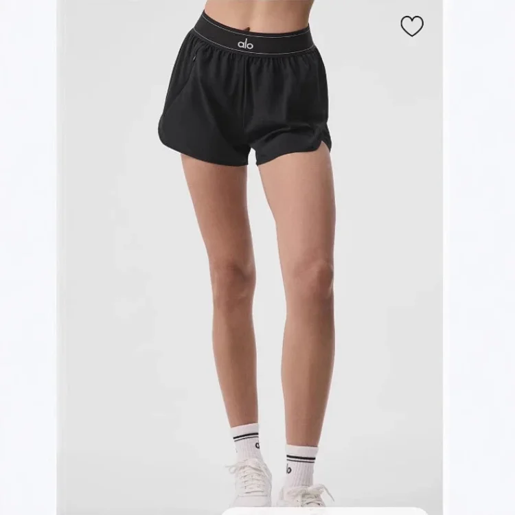 Ready stock nude breathable high-waist butt-lifting yoga fitness shorts outdoor running anti-exposure sports shorts for women* No quality issues and no reason to return