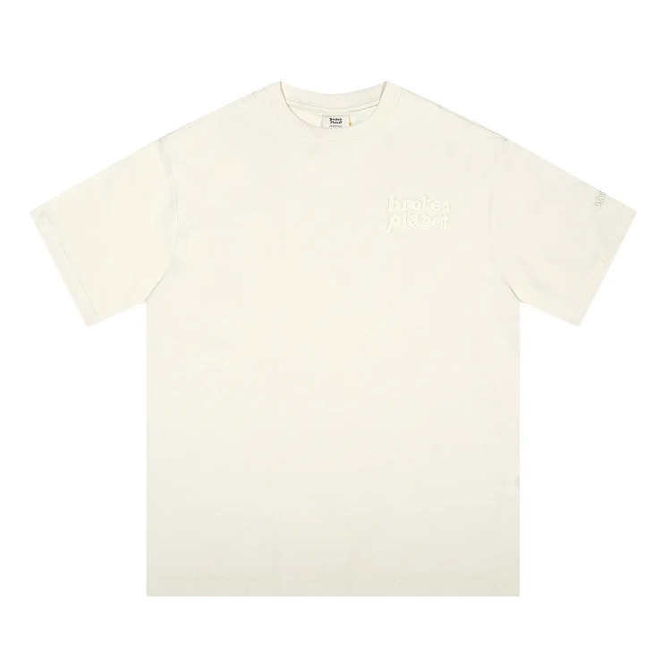 BROKEN PLANET Broken Planet American Foam Short-sleeved Loose Versatile T-shirt