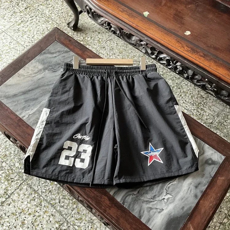 Printed summer new style street loose casual trendy brand hip-hop five-point shorts