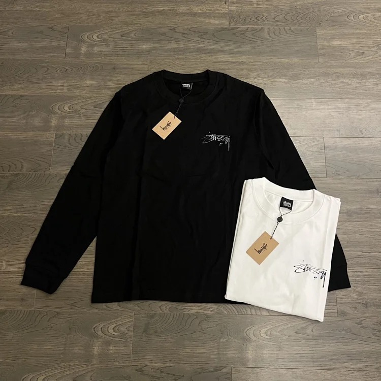 Made in the Original Version, 25SS Stussy American Mercury's Patterned Round Neck Printed