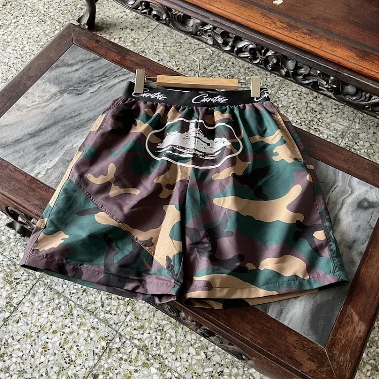 Printed summer new style street loose casual trendy brand hip-hop five-point shorts