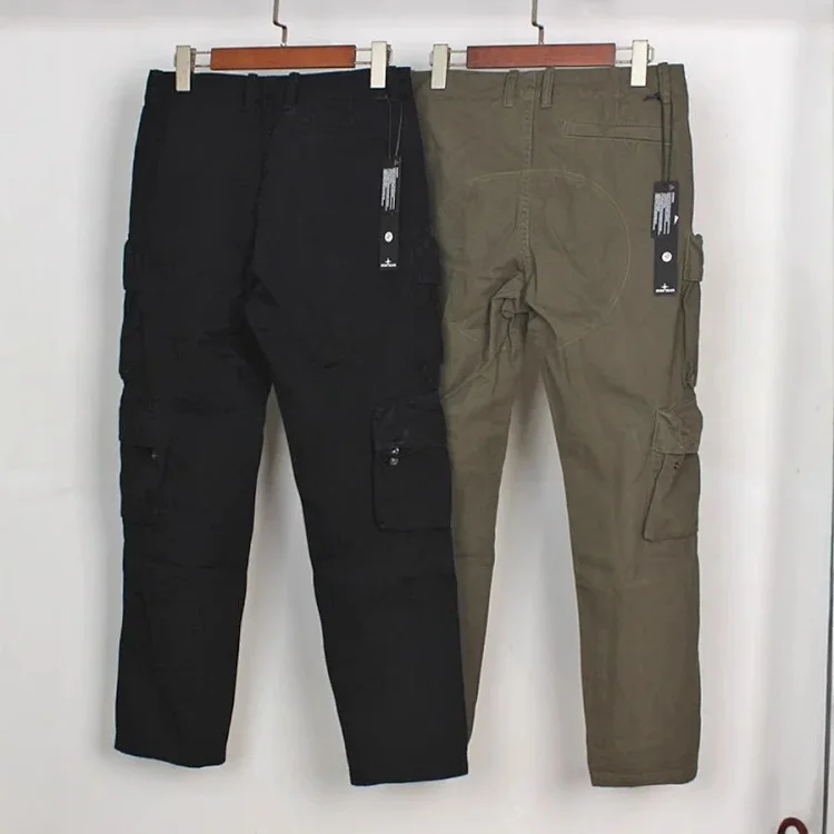 Stone Island STONEISLAGDS four-bag washable functional side-marked casual overalls for men and women for couples