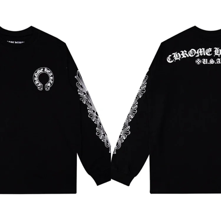 Horseshoe Sanskrit printed long sleeve collection for men and women