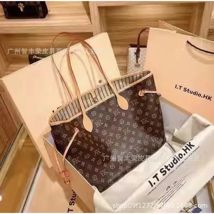Louis Vuitton Bag Baguette Baguette Old Flower Bag Tote Women's Bag Bucket Pillow Crossbody Bag