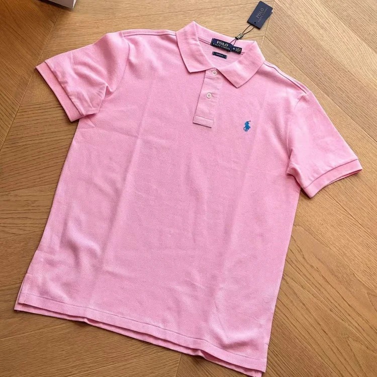 Ralph Lauren pony embroidered short-sleeved POLO shirt for men and women