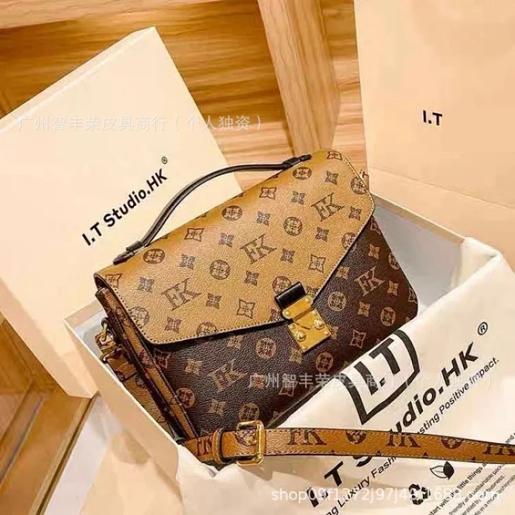 Louis Vuitton Bag Baguette Baguette Old Flower Bag Tote Women's Bag Bucket Pillow Crossbody Bag