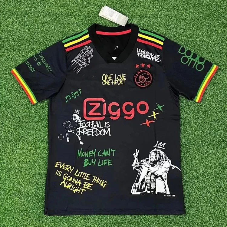 Football uniform Ajax Real Madrid Black Dragons Brazil Japan Kiyomizu Temple Crystal Palace Brazilian Eagles jersey