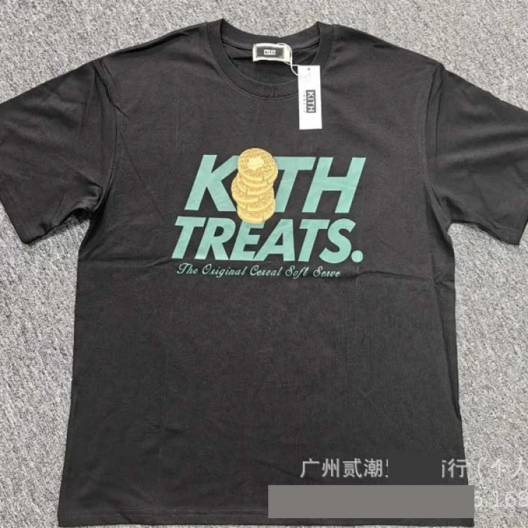 KITH Kitth Cartoon Animation Print Casual Loose Sports Short-sleeved T-shirt for