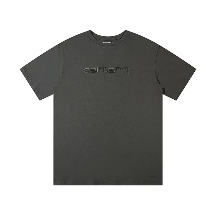 Kaha letter short-sleeved T-shirt for men and women