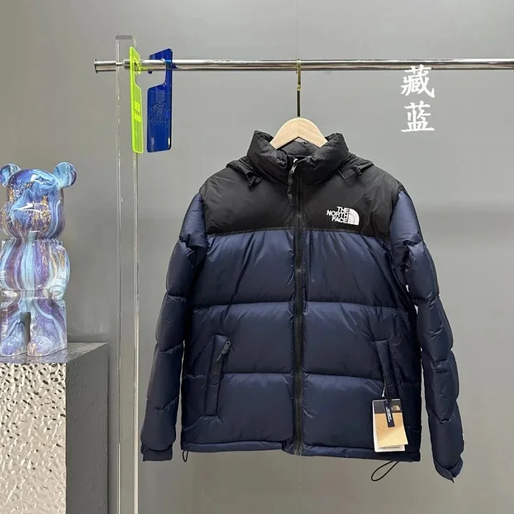 American Version 1996 Down Jacket Classic Splicing Down Jacket Warm Jacket Couple Style