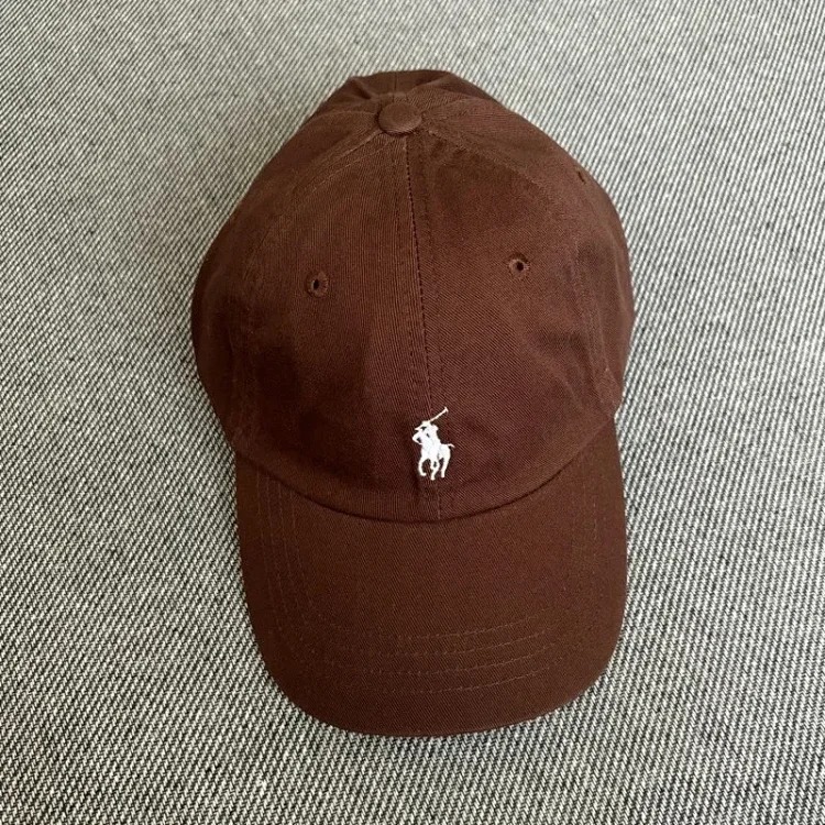 Foreign trade Ralph Lauren raff hat baseball cap men and women peaked cap polo sports pony logo embroidery couple baseball cap