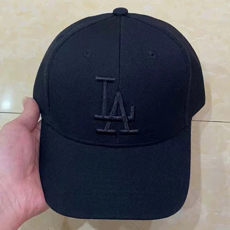 Baseball hat Korean Yankees NY men's and women's adjustable couple LA hard top all-match sunvisor peaked cap
