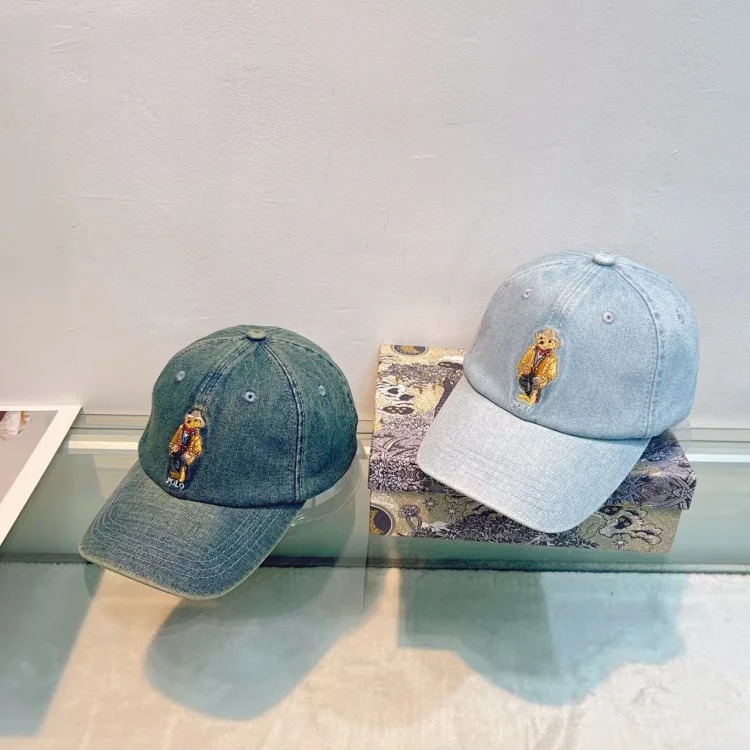 Men's and women's denim baseball cap casual all-match peaked cap