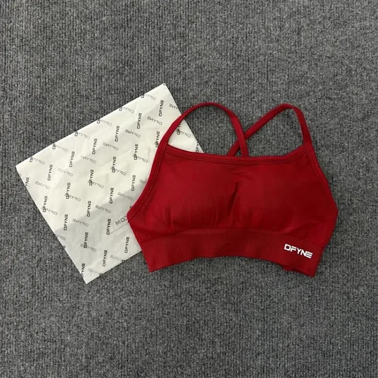 DFYNEimpact Matt Nylon Super Soft Cross-over Back-beautiful Fitness and Sports Outdoor Outer Wear