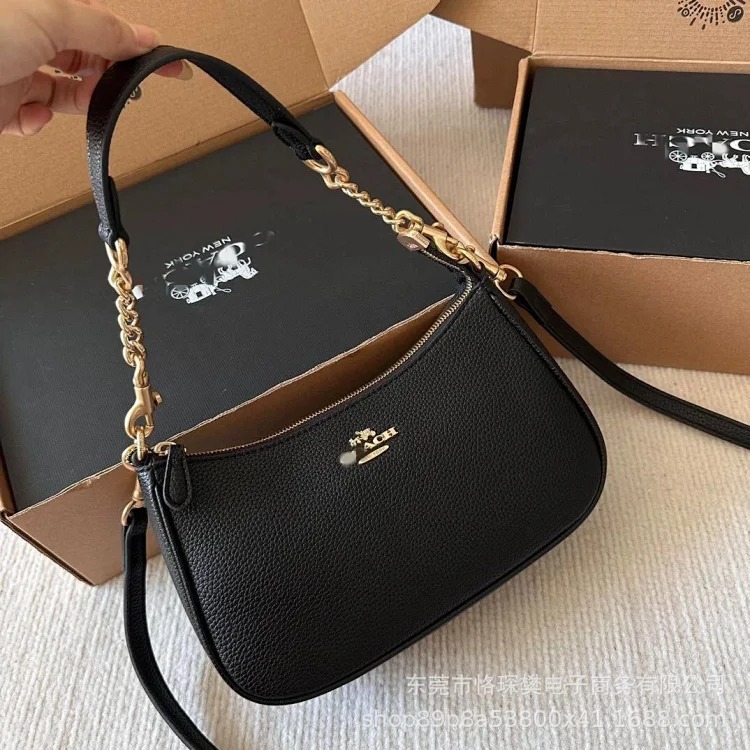 Louis Vuitton Bags Versatile High Bag Mahjong Women's Handbag Underarm Fashionable Crossbody Version Crescent Old
