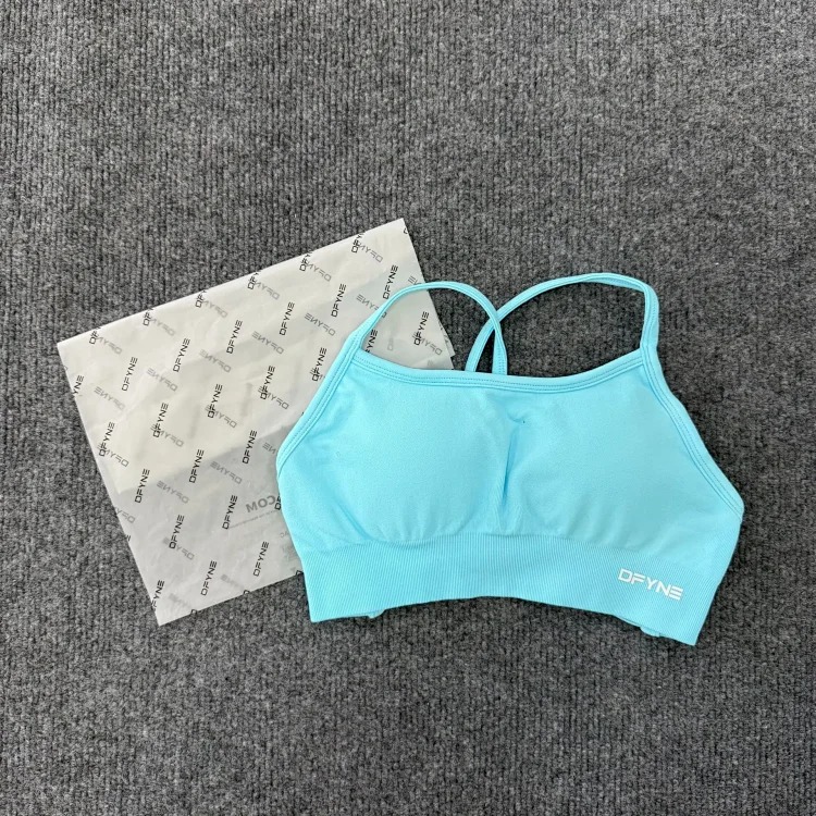 DFYNEimpact Matt Nylon Super Soft Cross-over Back-beautiful Fitness and Sports Outdoor Outer Wear