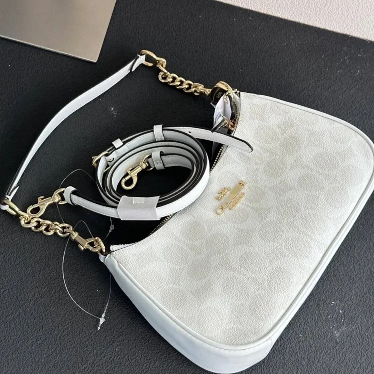 Louis Vuitton Bags Versatile High Bag Mahjong Women's Handbag Underarm Fashionable Crossbody Version Crescent Old