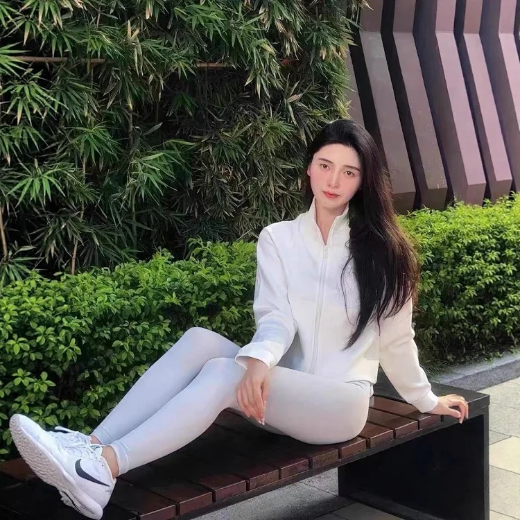 Women's Yoga Sports Coat Loose Stand-up Collar Cardigan Zipper Sweatshirt Running Fitness Yoga Jacket
