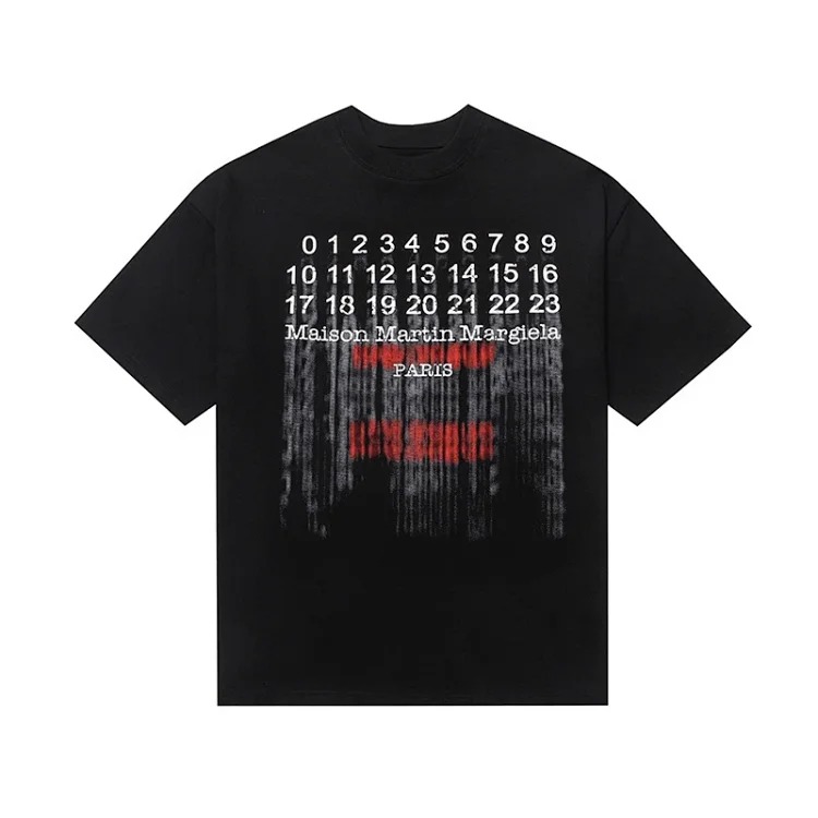 pure cotton digital short sleeves for men and women
