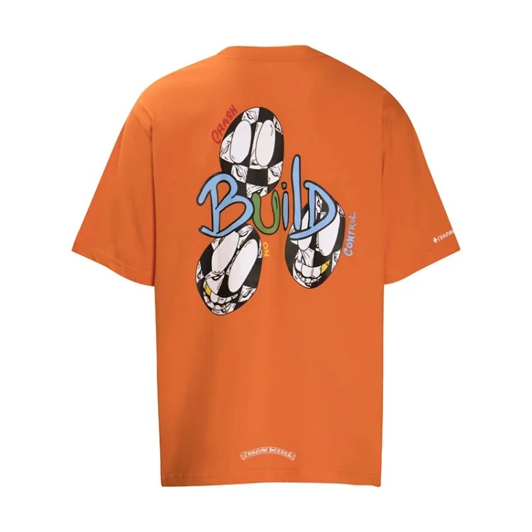 CH summer European and American street hip-hop short-sleeved series for men and women