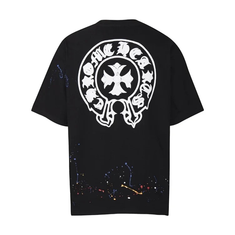 CH summer European and American street hip-hop short-sleeved series for men and women