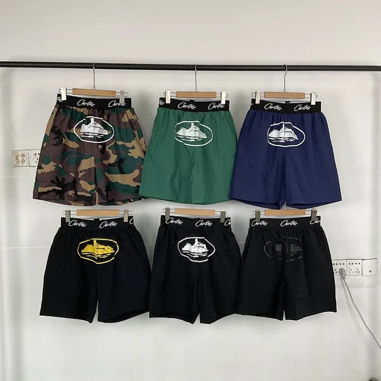 Printed summer new style street loose casual trendy brand hip-hop five-point shorts