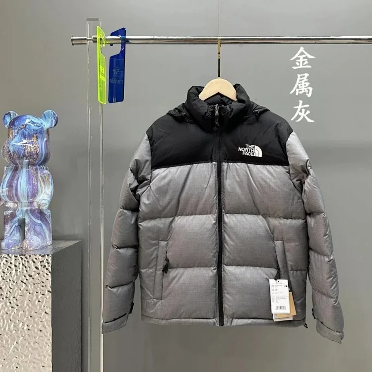 American Version 1996 Down Jacket Classic Splicing Down Jacket Warm Jacket Couple Style