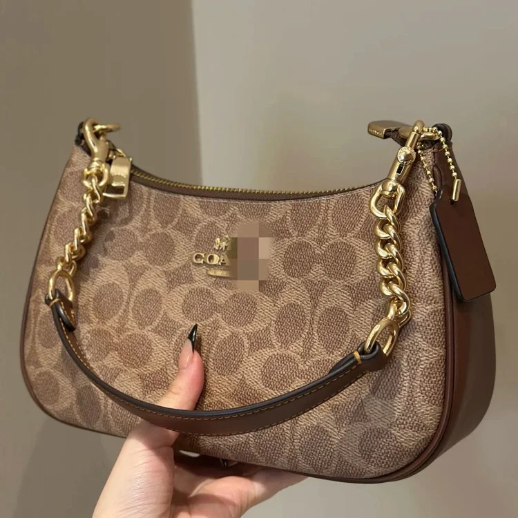 Louis Vuitton Bags Versatile High Bag Mahjong Women's Handbag Underarm Fashionable Crossbody Version Crescent Old