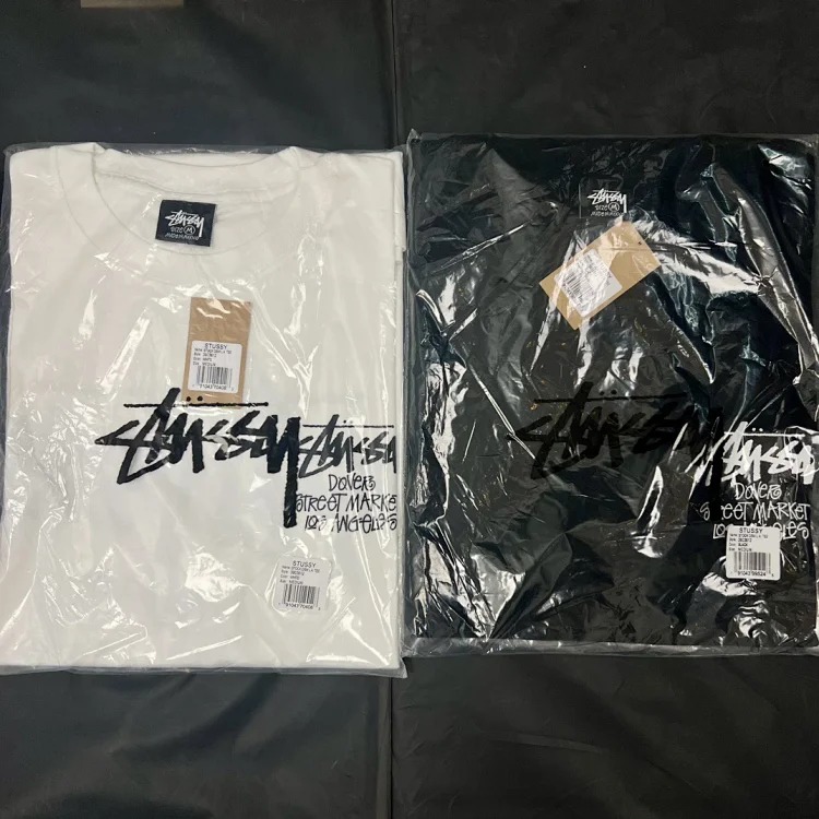 the Original Stussy London-limited Printed Short-sleeved Stussy Originated From the Surfing Mecca of T-Shirt
