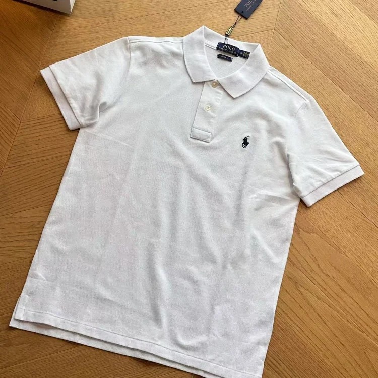 Ralph Lauren pony embroidered short-sleeved POLO shirt for men and women