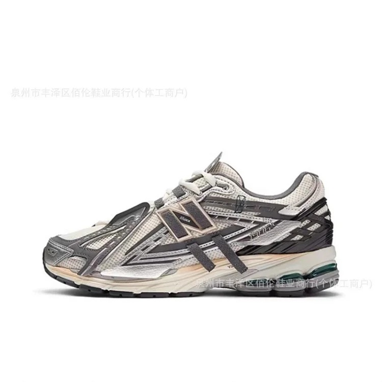 New Balance Putian Shoes Pure Original NB1906R Liquid Silver Cushioning and Wear-Resistant Low-top Dad Sneakers