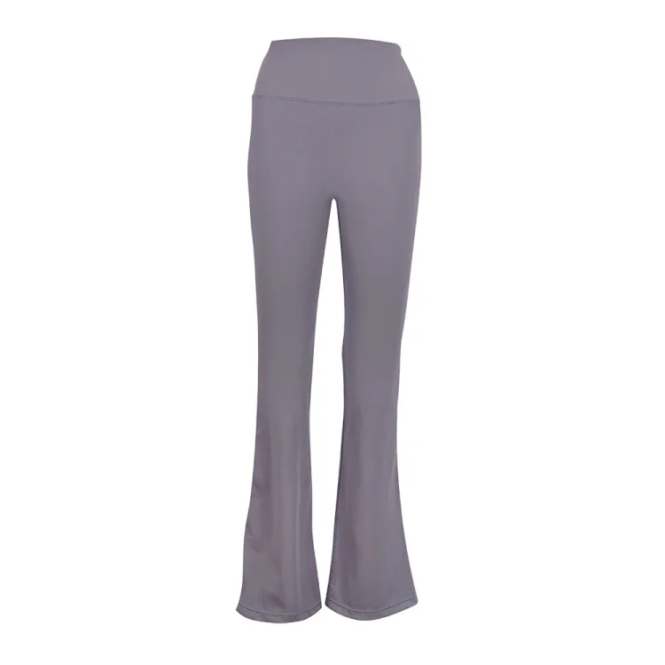 Slimming bell-bottoms, fitness wide-leg pants, high-waisted yoga, Pilates, butt lift, original naked feel *No quality issues, no returns without reason