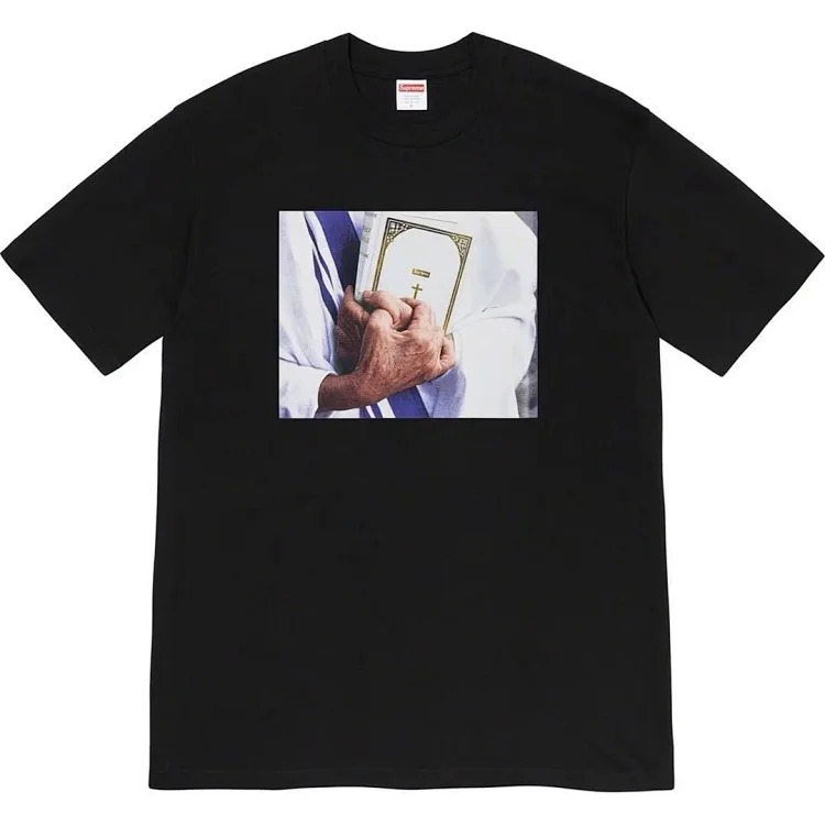 Pure cotton letter short-sleeved tee men's and women's classic printed T-shirts, loose and casual