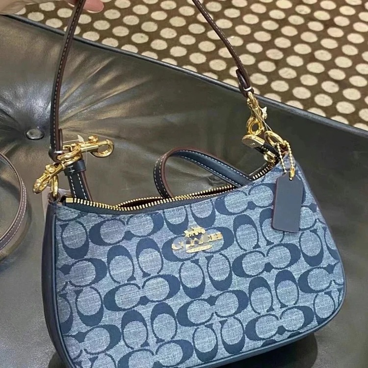 Louis Vuitton Bags Versatile High Bag Mahjong Women's Handbag Underarm Fashionable Crossbody Version Crescent Old
